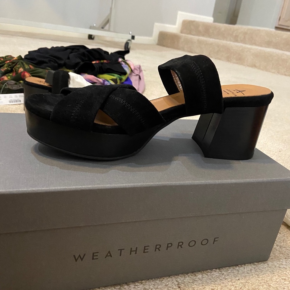 Aquatalia summer dress suede shoes